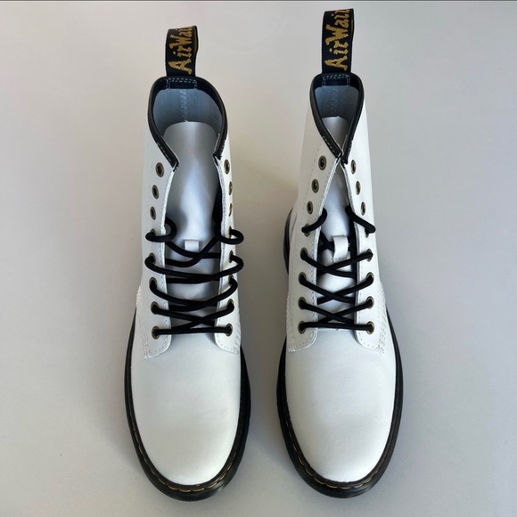 White Dr. Martins Boots - Picture 2 of 4